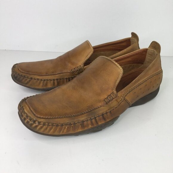 Timberland Leather slip on Loafers 11.5 2678 - Picture 2 of 11